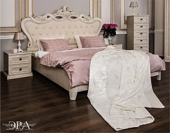 Кровать Афина 180х200 см крем корень