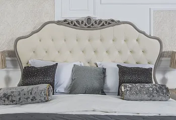 Витринный образец - Кровать Мокко 160x200 см серый камень