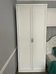 Спальня детская Мишель белый матовый