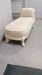 Оттоманка Джоконда с одним подлокотниками крем глянец