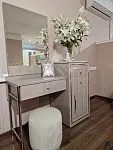 Туалетный столик Замира серый камень