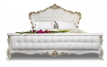 Кровать Анна Мария 180х200 см белый матовый