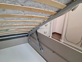Ящик с подъемным механизмом Лали 180x200 см серый