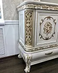 Комод Алсу белый глянец