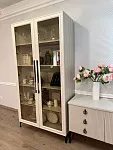 Гостиная Стелла 1+тв+2 светло серый камень