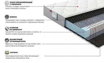 Матрас Платинум Стар 90x200