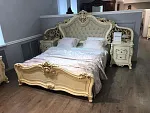 Витринный образец - Прикроватная тумба Джоконда крем глянец