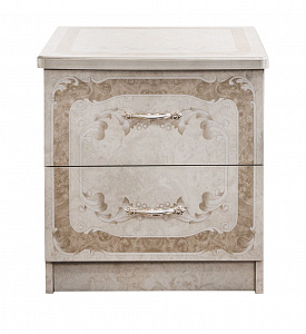 Тумба прикроватная Патрисия крем корень глянец