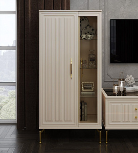 Гостиная Замира 2+тв+2 бежевый