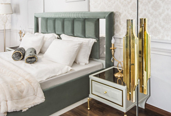 Тумба Замира оливковый