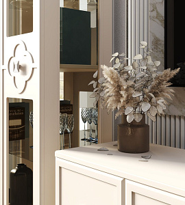 Витрина Фелисия 2-ств мокко