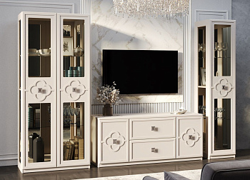 Витрина Фелисия 2-ств мокко