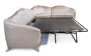 Диван Мокко угловой 3-у-2 бежевый