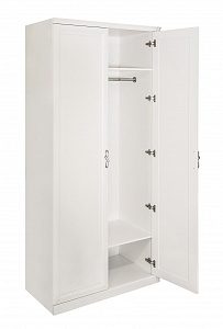 Шкаф детский Мишель 2-ств без зеркал белый матовый