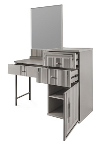 Туалетный столик Замира серый камень