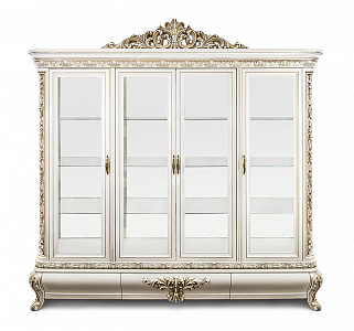 Сервант Алсу белый глянец