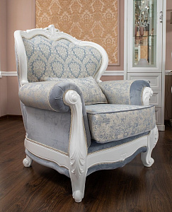 Кресло Мишель белый матовый