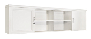 Секция навесная мост Мишель белый матовый