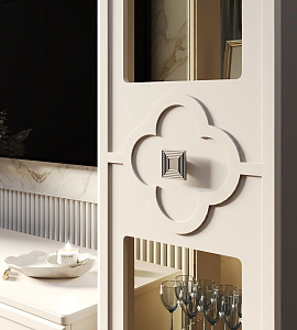 Витрина Фелисия 1-ств мокко