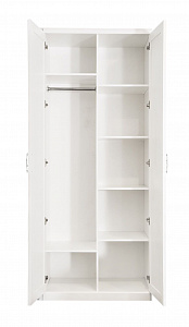 Шкаф детский Мишель 2-ств без зеркал белый матовый