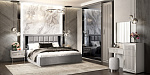 Кровать Замира 180x200 см серый камень