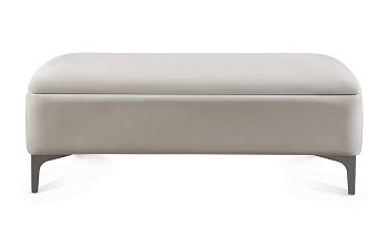 Банкетка Гравита серый камень