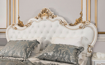 Спальня Натали 5-ств белый глянец