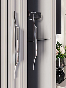 Витрина Замира 2-ств низкая серый