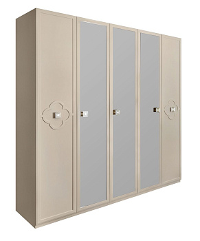 Шкаф Фелисия 5-дверный мокко