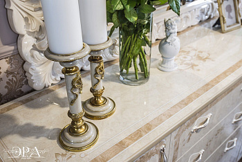 Гостиная Патрисия 1+тв+2 крем корень глянец