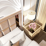 Кровать Замира 180x200 см бежевый