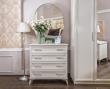 Зеркало Нонна ППУ мокко глянец