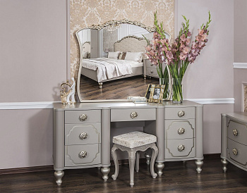 Туалетный столик Лали серый камень