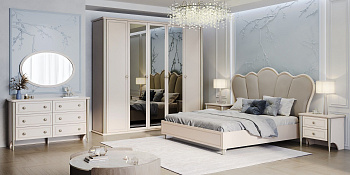 Спальня Диана 5-дверная бежевый