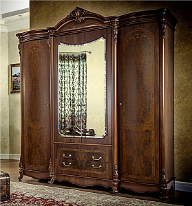 Шкаф Илона 4-дверный караваджо