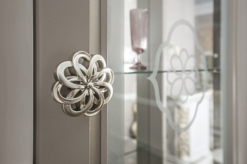 Витрина Лали 1-ств серый камень