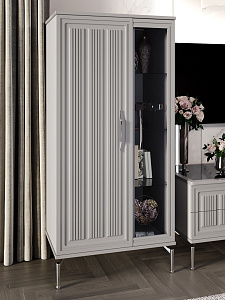 Гостиная Замира 2+тв+2 серый