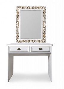 Туалетный столик Натали белый глянец