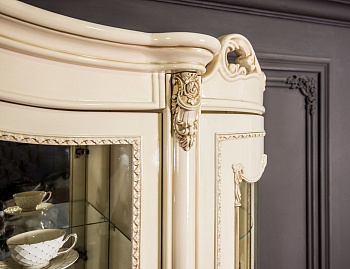 Сервант Джоконда 5-ств крем глянец