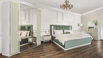 Спальня Замира оливковый