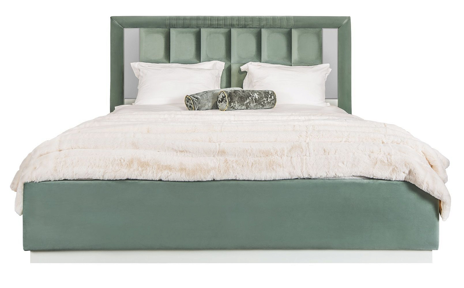 Кровать Замира 180x200 см оливковый