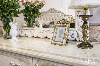 Гостиная Патрисия 1+тв+2 крем корень глянец