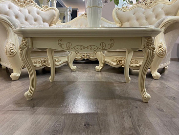 Столик прямоугольный Мона Лиза крем