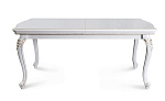 Стол Натали прямоугольный белый глянец