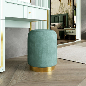 Пуфик Замира оливковый