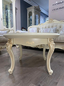 Столик круглый Мона Лиза крем