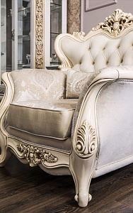 Кресло Джоконда крем глянец