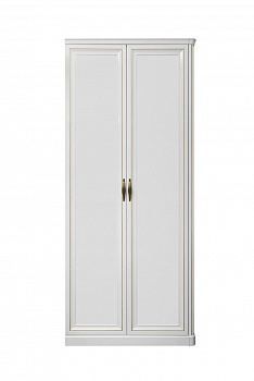 Шкаф детский Натали 2-ств без зеркал белый глянец