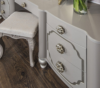 Туалетный столик Лали серый камень