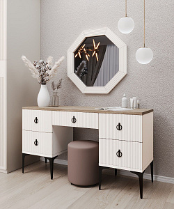 Туалетный столик Стелла белый